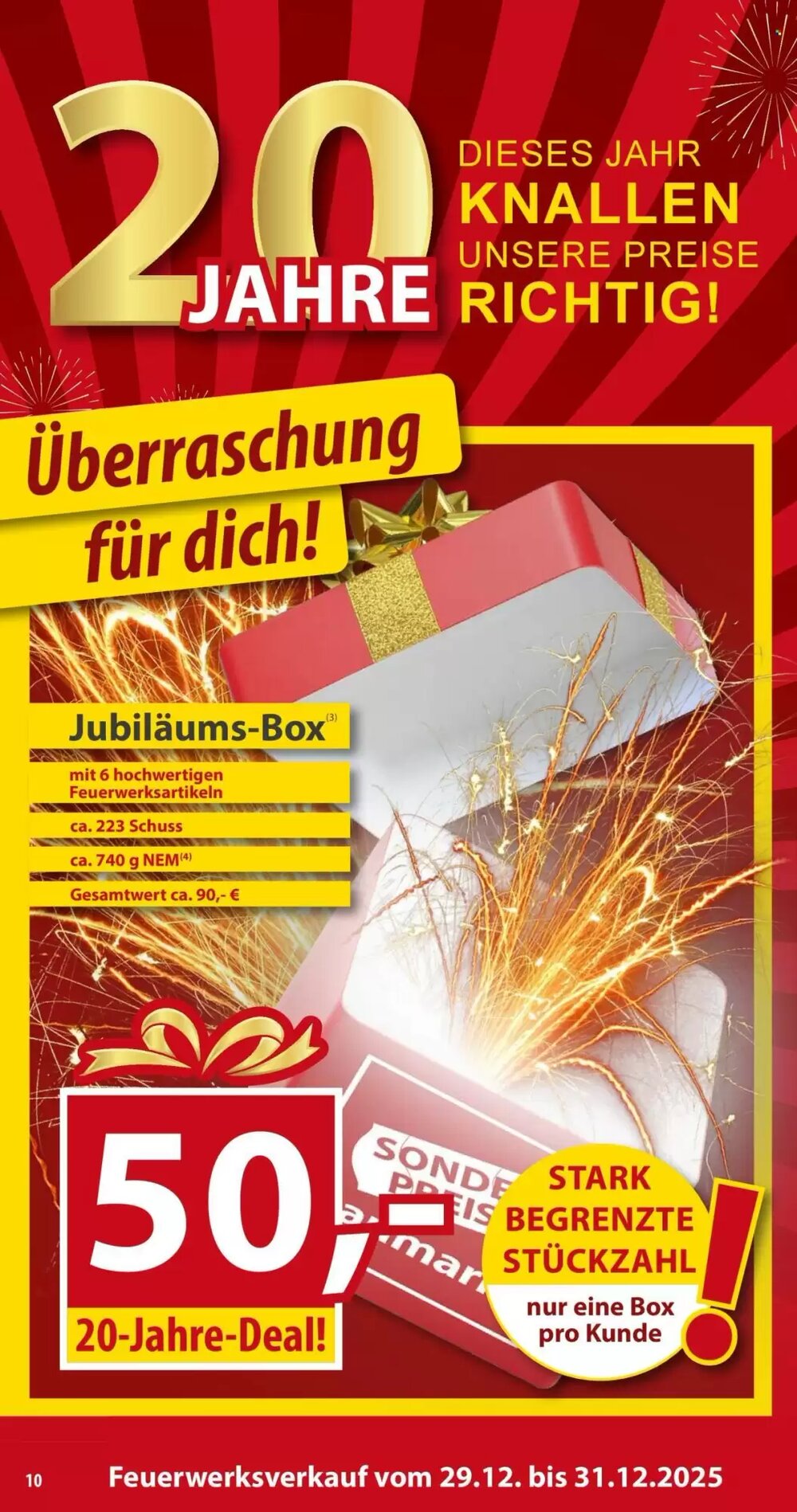 Sonderpreis Baumarkt Prospekt (ab 27.12.2025) zum Blättern - Seite 10