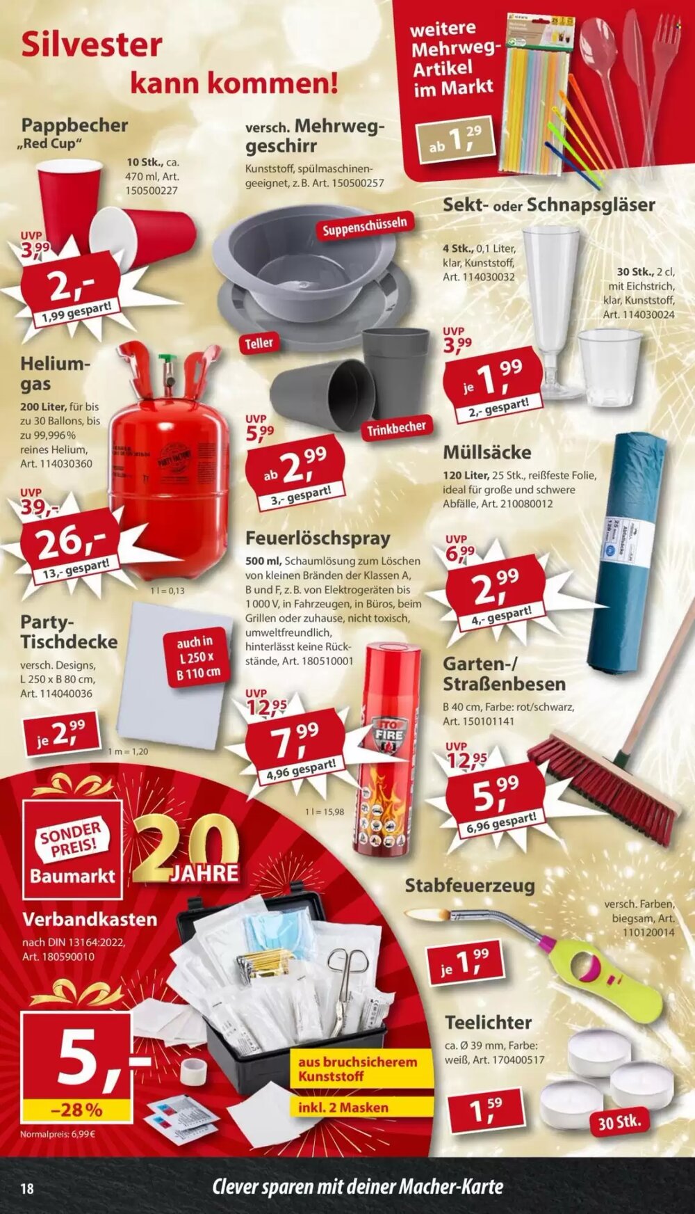 Sonderpreis Baumarkt Prospekt (ab 27.12.2025) zum Blättern - Seite 18