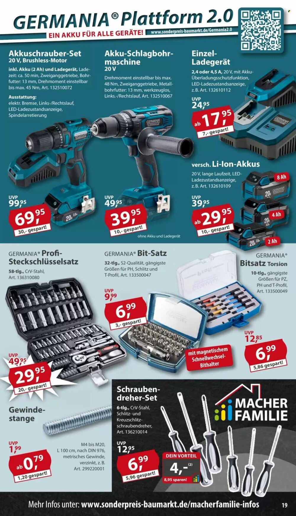 Sonderpreis Baumarkt Prospekt (ab 27.12.2025) zum Blättern - Seite 19