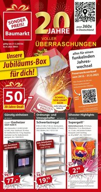 Sonderpreis Baumarkt Prospekt (ab 27.12.2025) zum Blättern