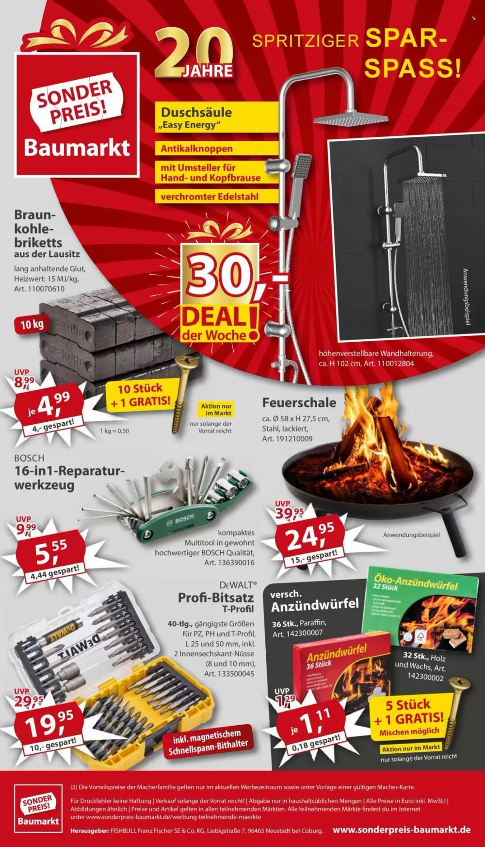 Sonderpreis Baumarkt Prospekt (ab 27.12.2025) zum Blättern - Seite 20