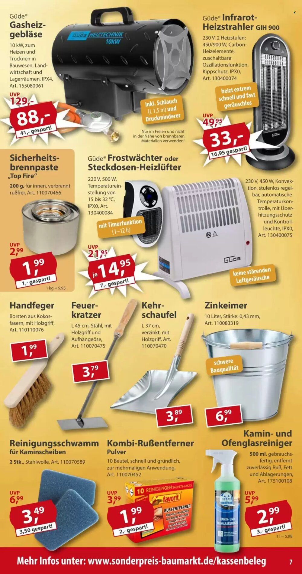 Sonderpreis Baumarkt Prospekt (ab 27.12.2025) zum Blättern - Seite 7