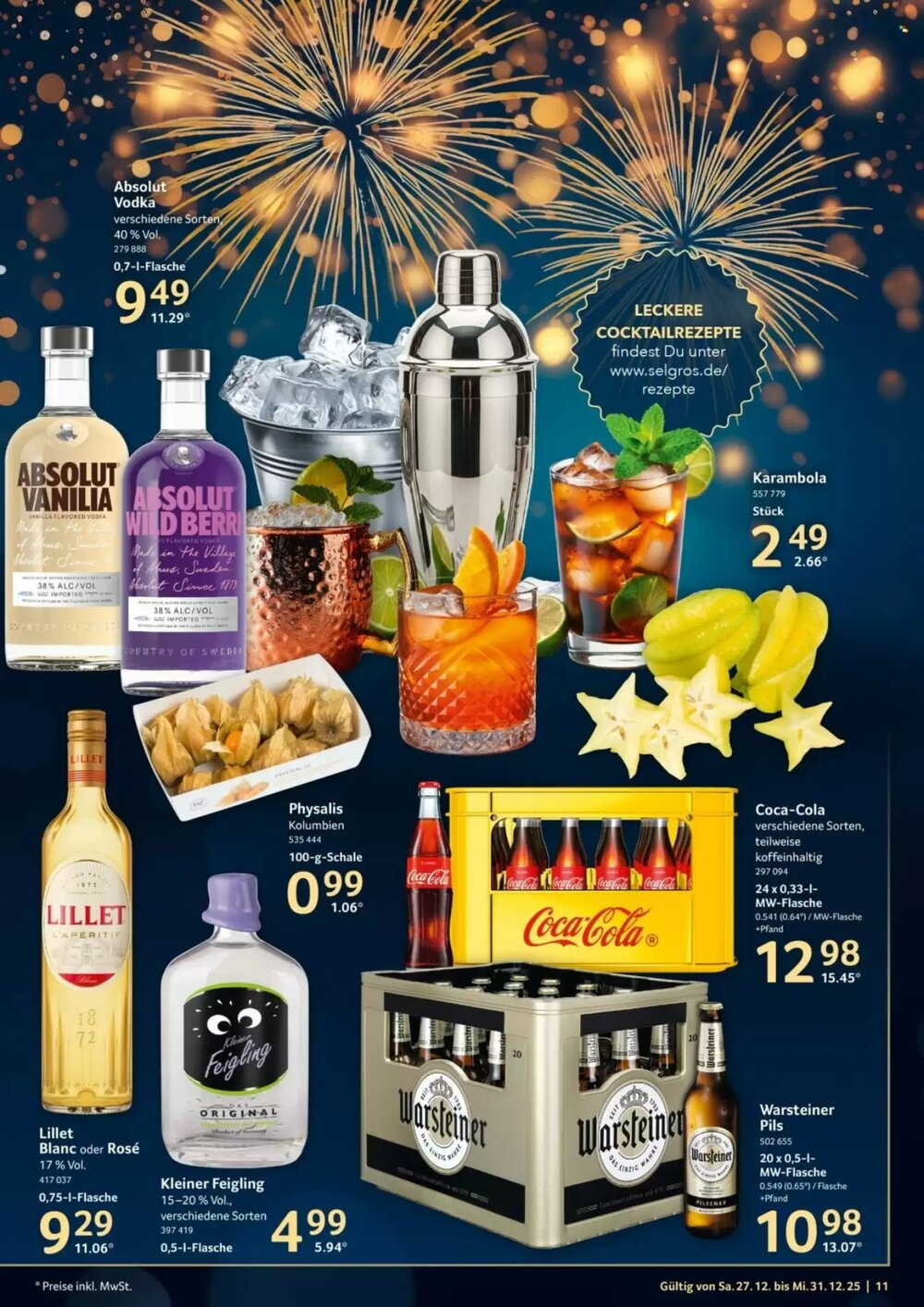 Selgros Prospekt (ab 27.12.2025) zum Blättern - Seite 11