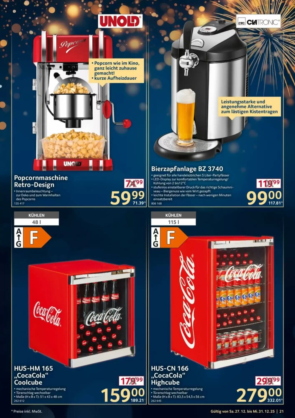 Selgros Prospekt (ab 27.12.2025) zum Blättern - Seite 21