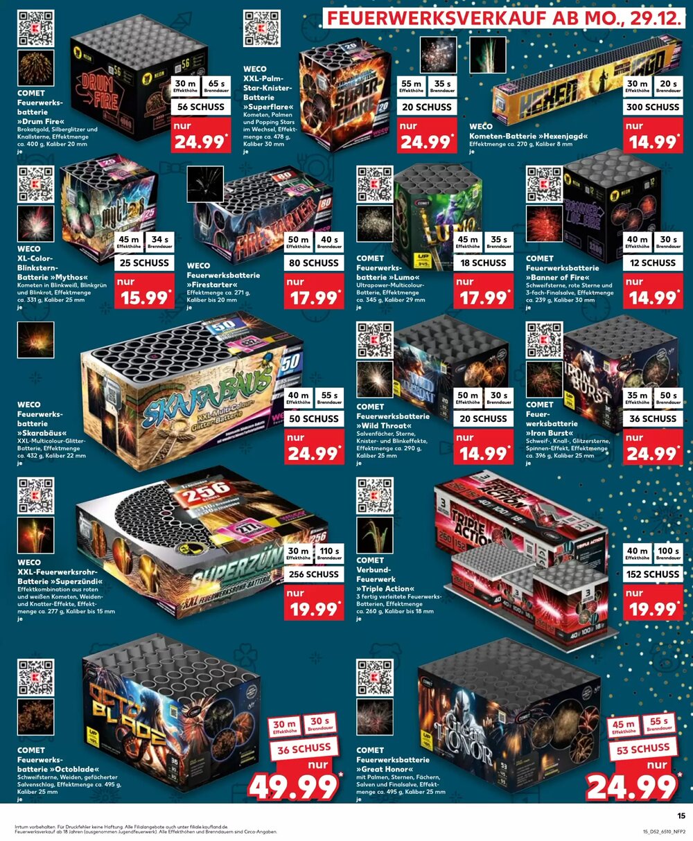 Kaufland Prospekt (ab 27.12.2025) zum Blättern - Seite 15