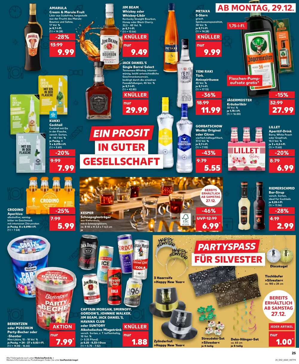 Kaufland Prospekt (ab 27.12.2025) zum Blättern - Seite 25