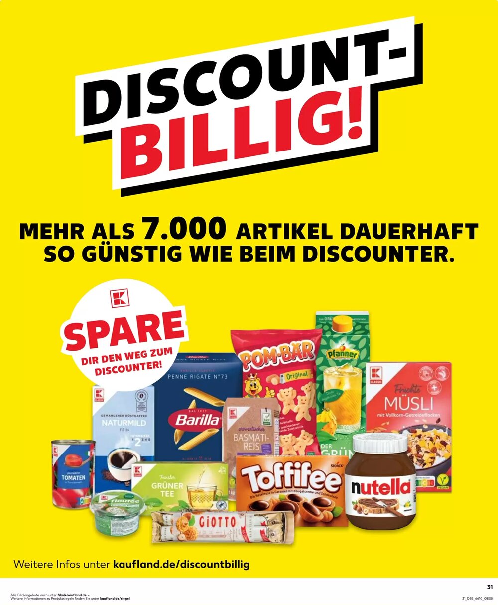 Kaufland Prospekt (ab 27.12.2025) zum Blättern - Seite 31
