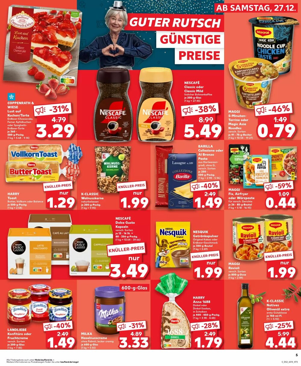 Kaufland Prospekt (ab 27.12.2025) zum Blättern - Seite 5