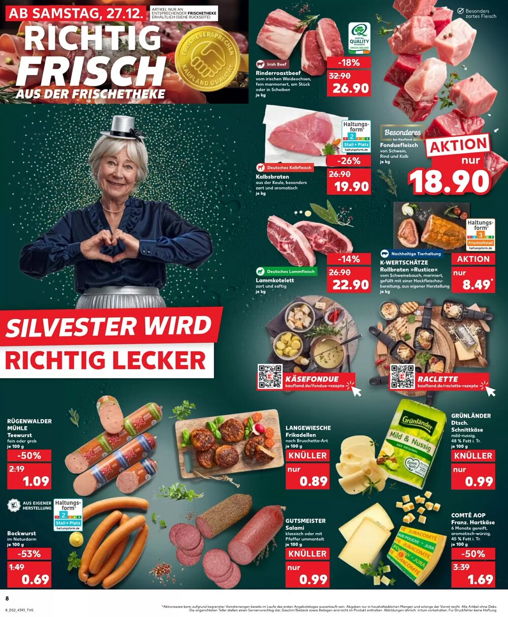 Kaufland Prospekt (ab 27.12.2025) zum Blättern - Seite 8