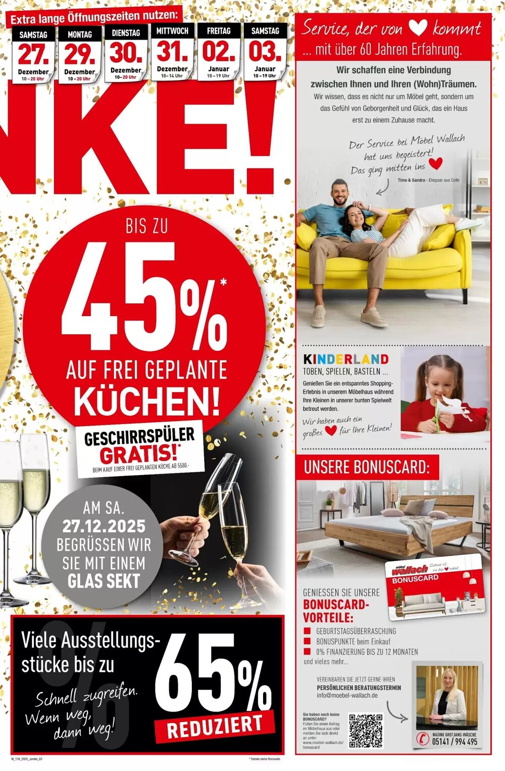 Möbel Wallach Prospekt (ab 27.12.2025) zum Blättern - Seite 3