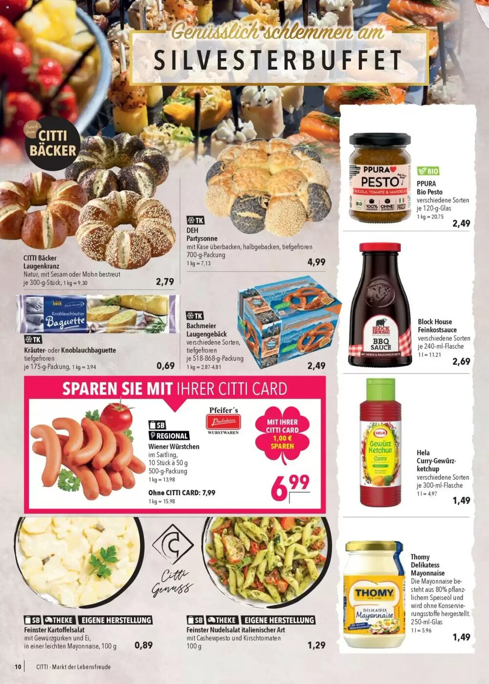 CITTI Markt Prospekt (ab 27.12.2025) zum Blättern - Seite 10