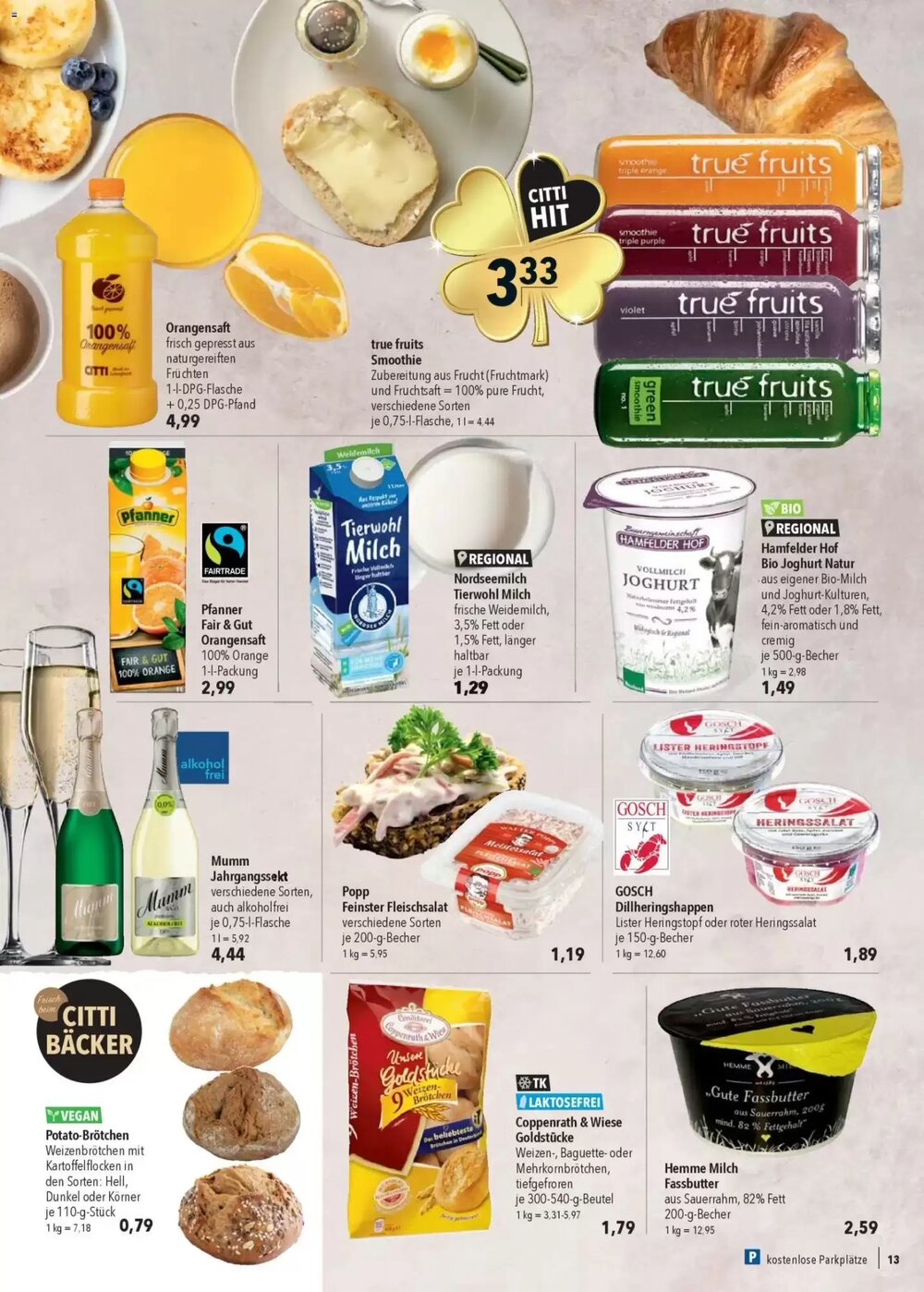 CITTI Markt Prospekt (ab 27.12.2025) zum Blättern - Seite 13