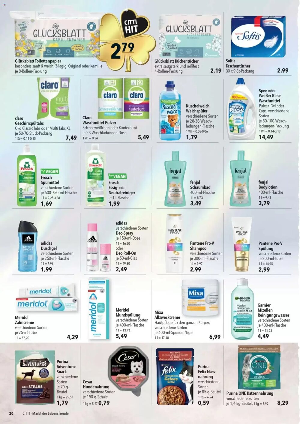 CITTI Markt Prospekt (ab 27.12.2025) zum Blättern - Seite 22