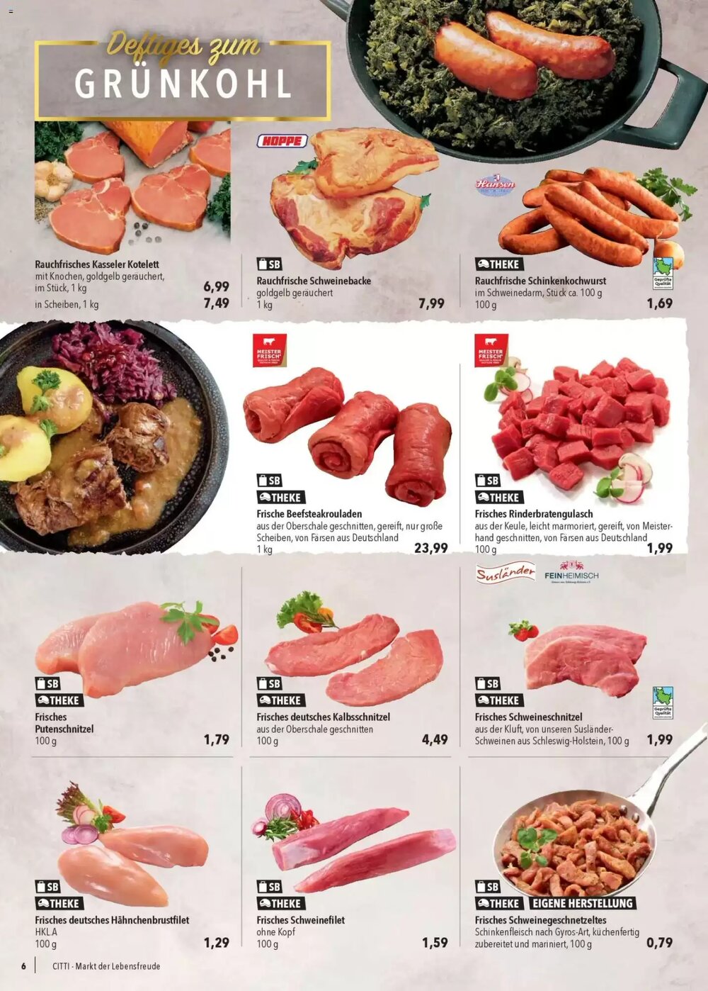 CITTI Markt Prospekt (ab 27.12.2025) zum Blättern - Seite 6