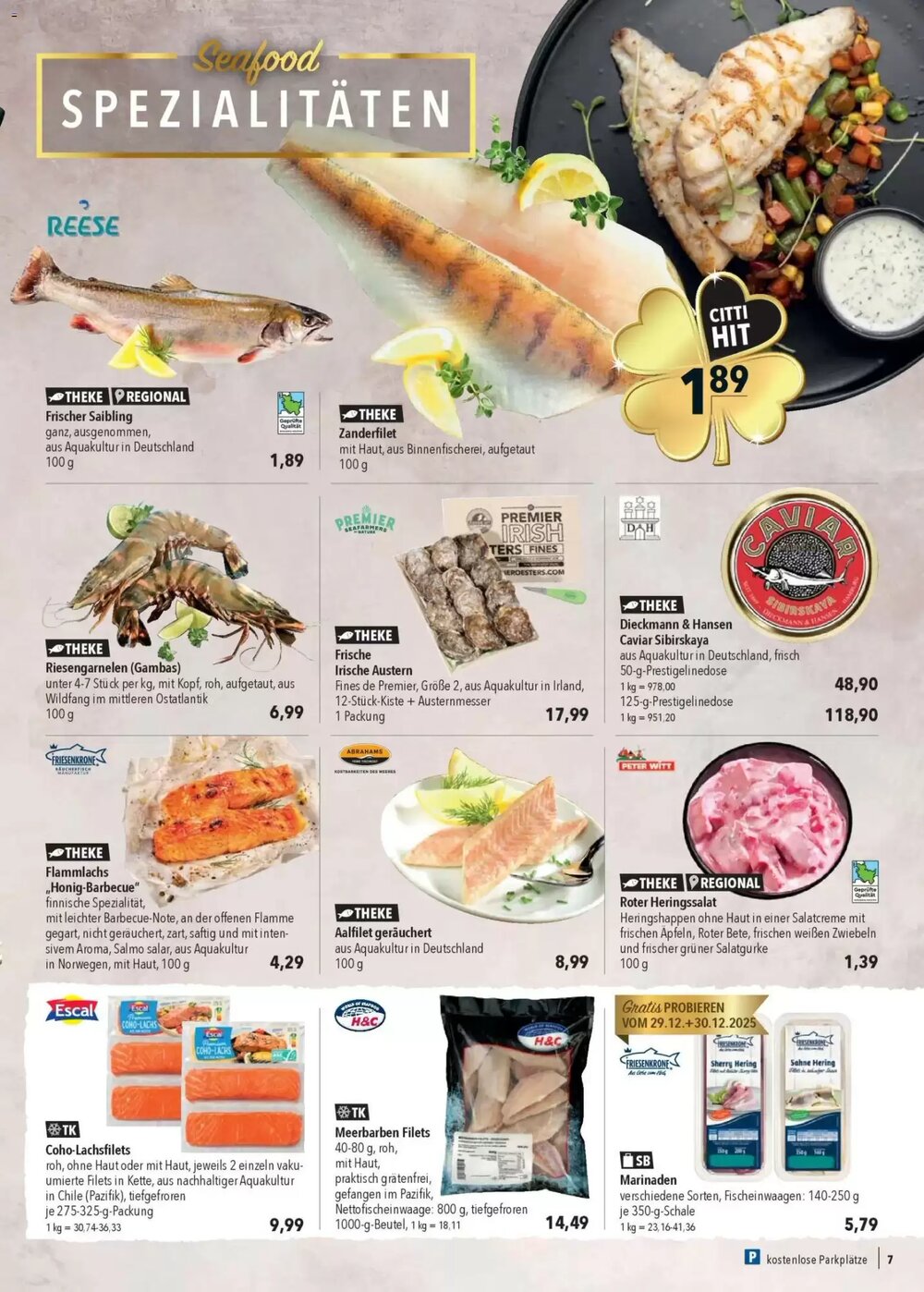 CITTI Markt Prospekt (ab 27.12.2025) zum Blättern - Seite 7