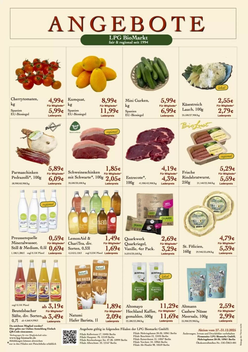 LPG Biomarkt Prospekt (ab 27.12.2025) zum Blättern - Seite 2