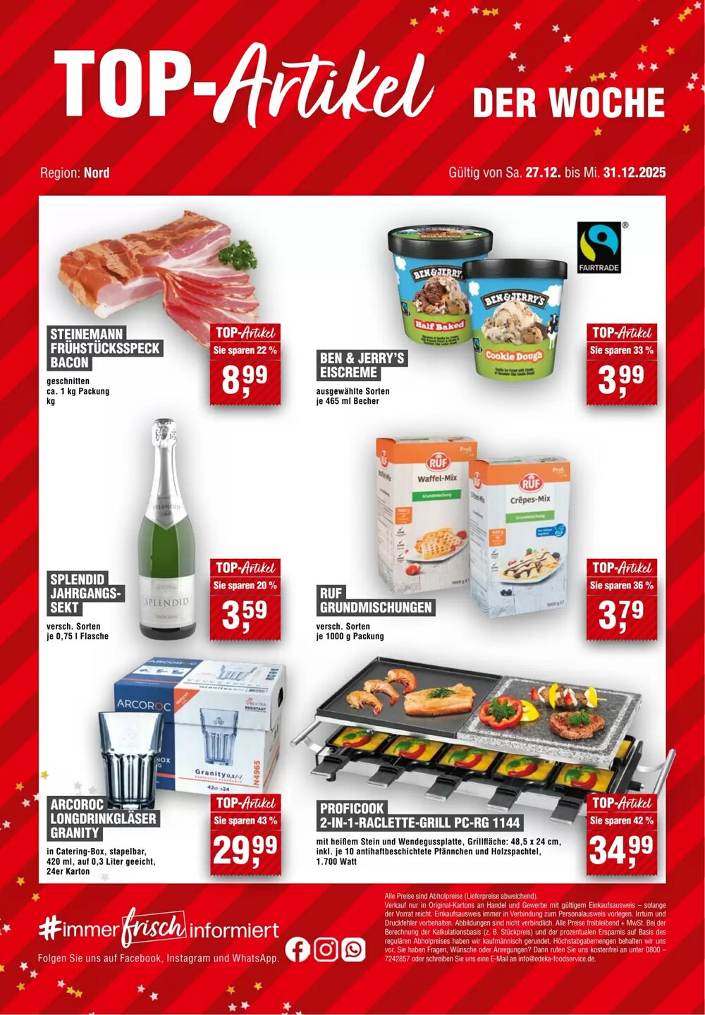 EDEKA Foodservice Prospekt (ab 27.12.2025) zum Blättern - Seite 14