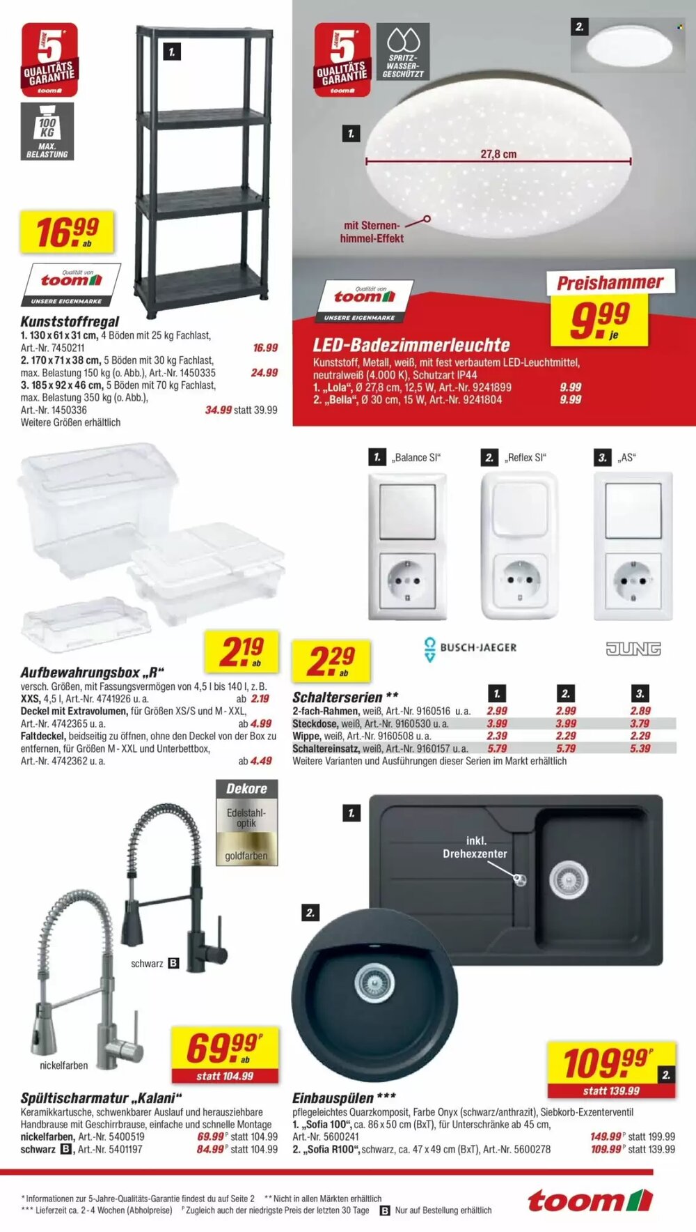 toom Baumarkt Prospekt (ab 27.12.2025) zum Blättern - Seite 9