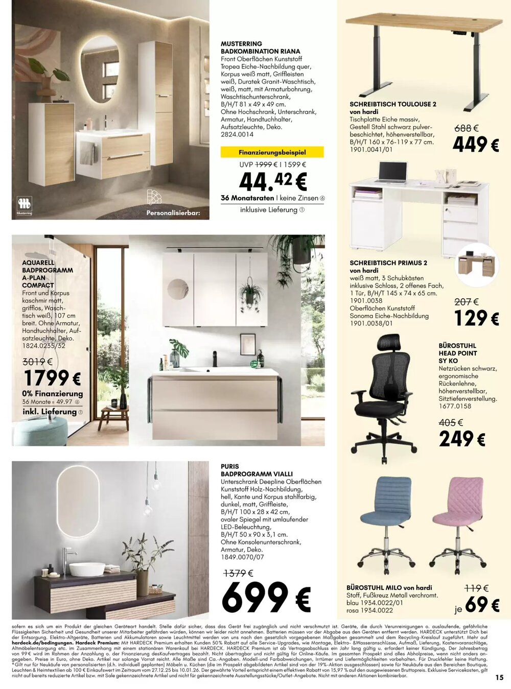 Hardeck Prospekt (ab 27.12.2025) zum Blättern - Seite 15