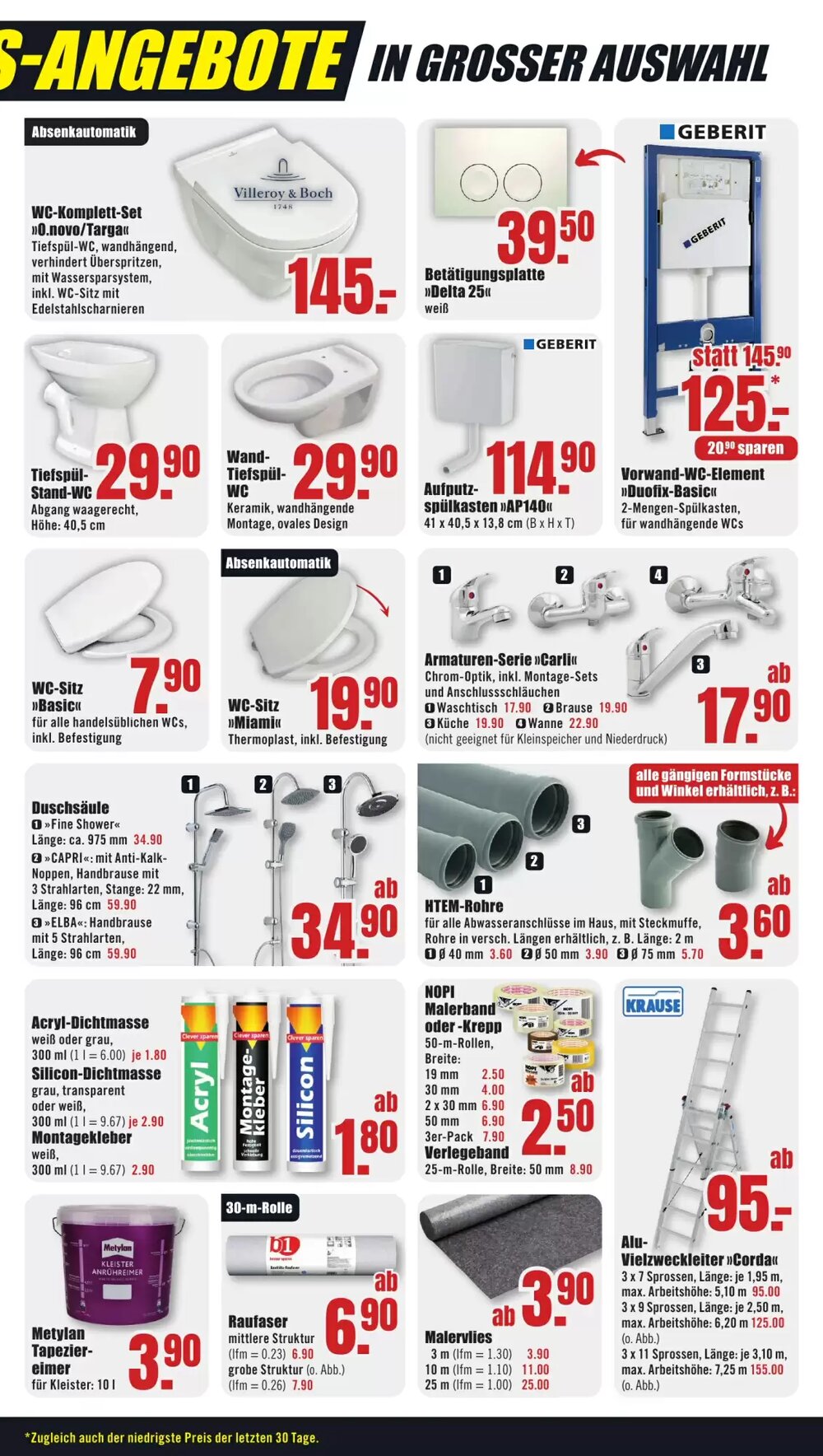 B1 Discount Baumarkt Prospekt (ab 27.12.2025) zum Blättern - Seite 3