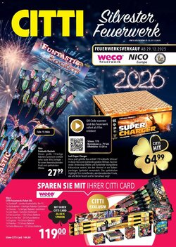 CITTI Markt Prospekt (ab 27.12.2025) zum Blättern