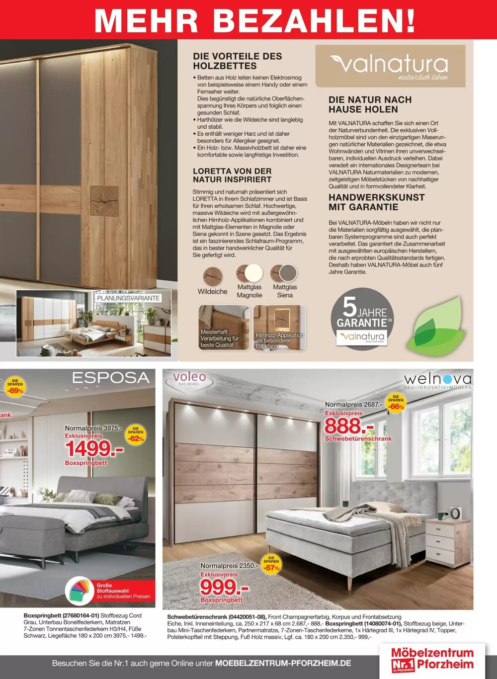 Möbelzentrum Pforzheim Prospekt (ab 27.12.2025) zum Blättern - Seite 11