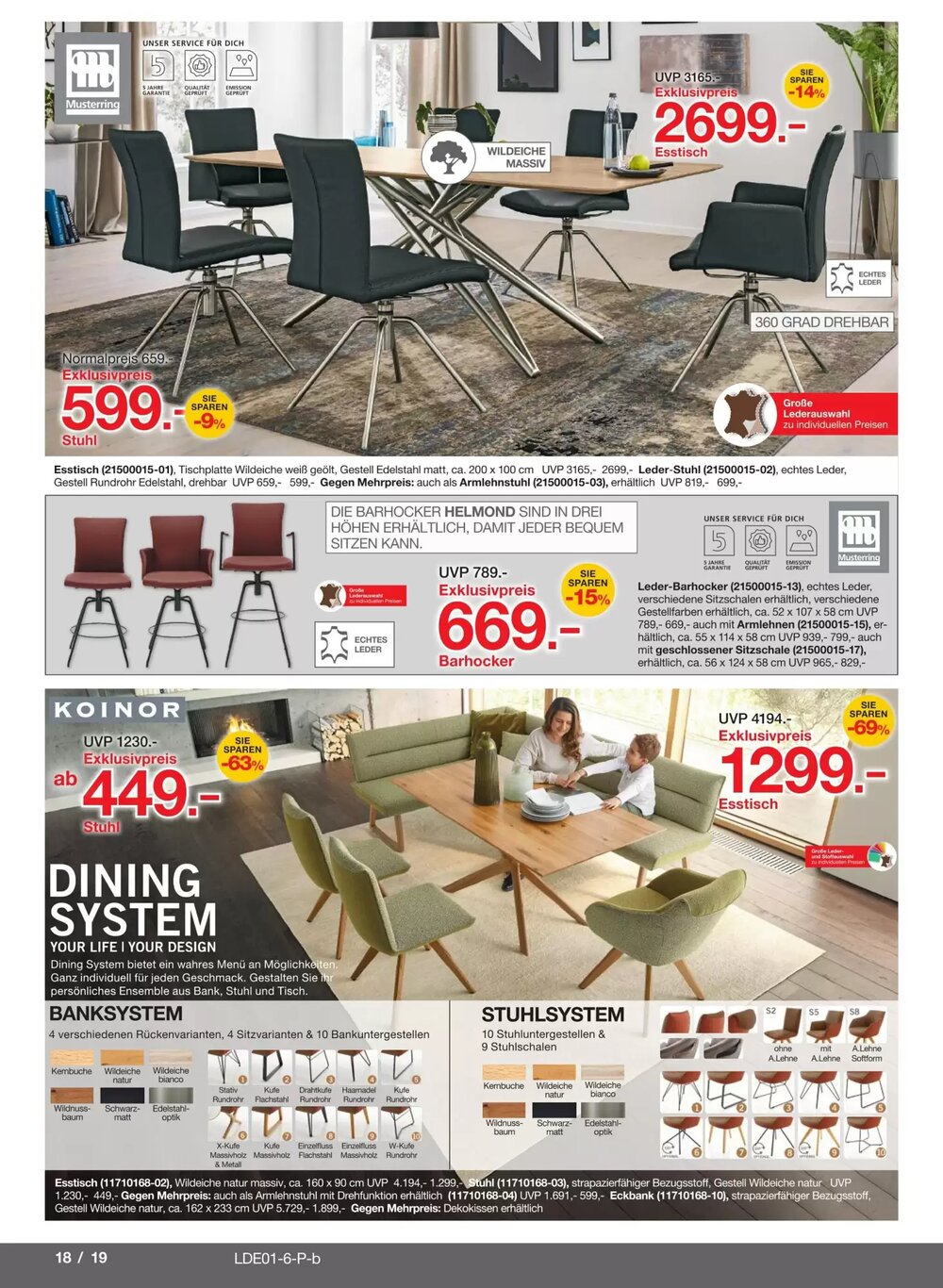 Möbelzentrum Pforzheim Prospekt (ab 27.12.2025) zum Blättern - Seite 18
