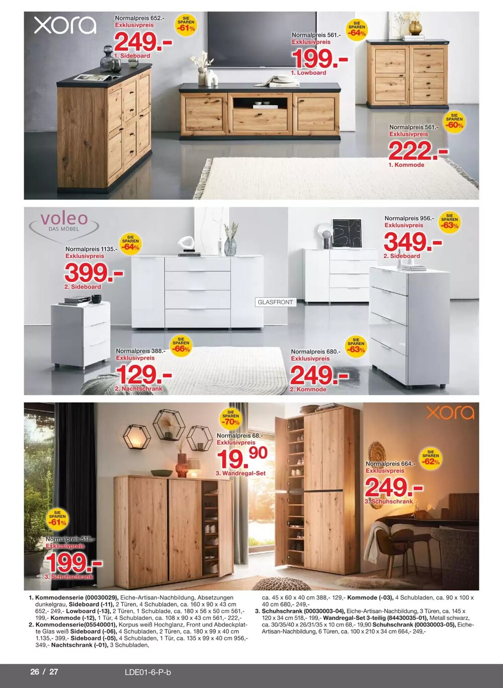 Möbelzentrum Pforzheim Prospekt (ab 27.12.2025) zum Blättern - Seite 26