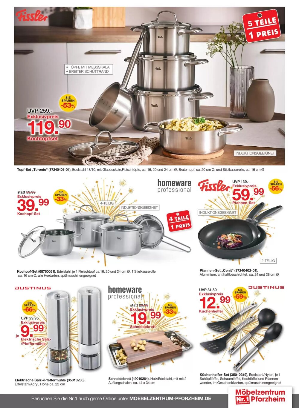 Möbelzentrum Pforzheim Prospekt (ab 27.12.2025) zum Blättern - Seite 3