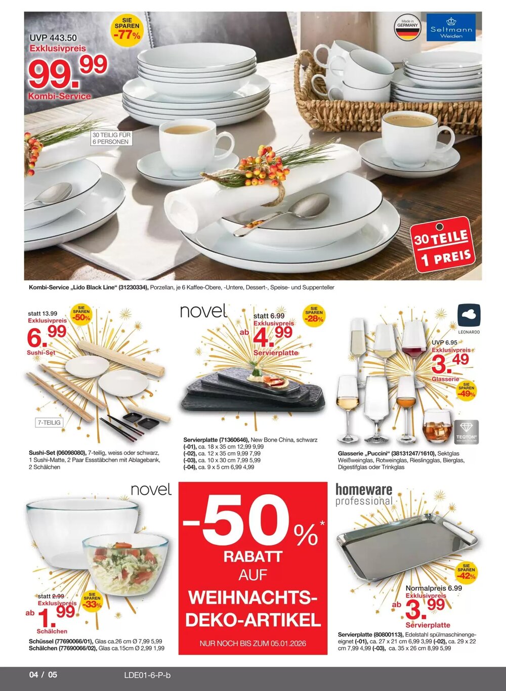 Möbelzentrum Pforzheim Prospekt (ab 27.12.2025) zum Blättern - Seite 4