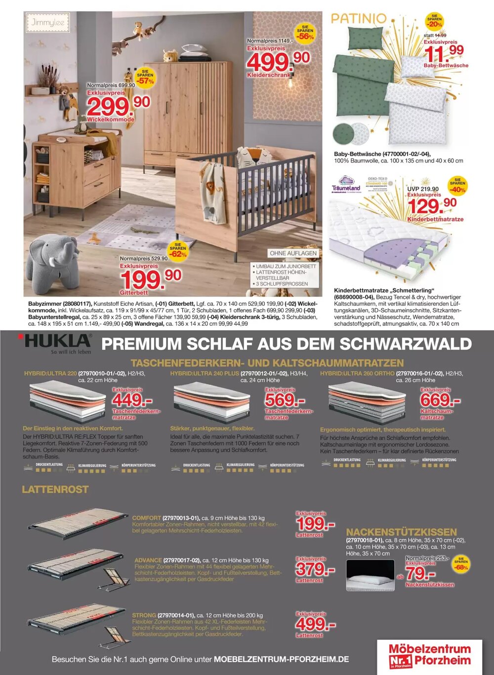 Möbelzentrum Pforzheim Prospekt (ab 27.12.2025) zum Blättern - Seite 9