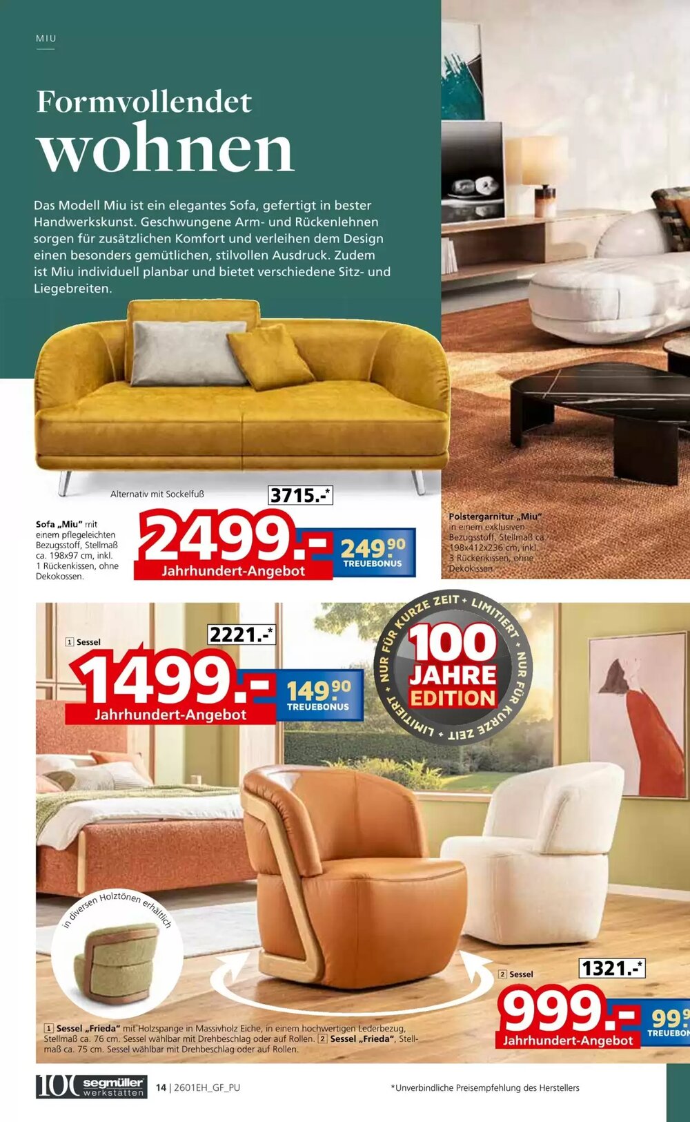 Segmüller Prospekt (ab 27.12.2025) zum Blättern - Seite 14