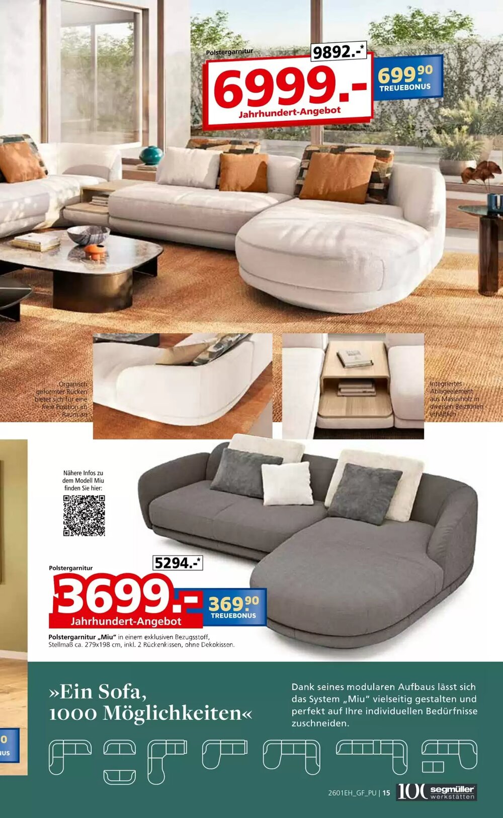 Segmüller Prospekt (ab 27.12.2025) zum Blättern - Seite 15