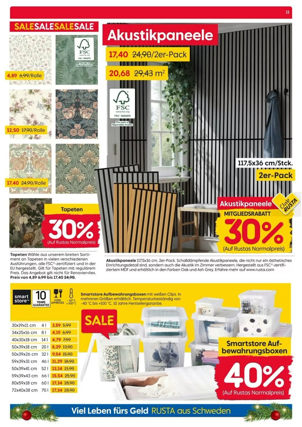 Rusta Prospekt (ab 27.12.2025) zum Blättern - Seite 11