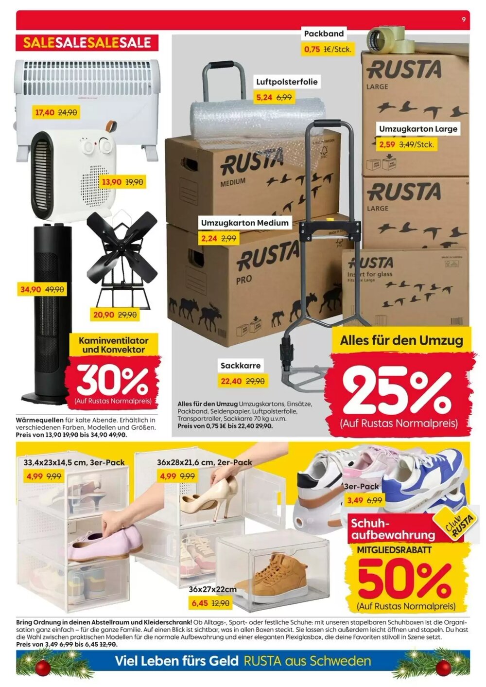 Rusta Prospekt (ab 27.12.2025) zum Blättern - Seite 9