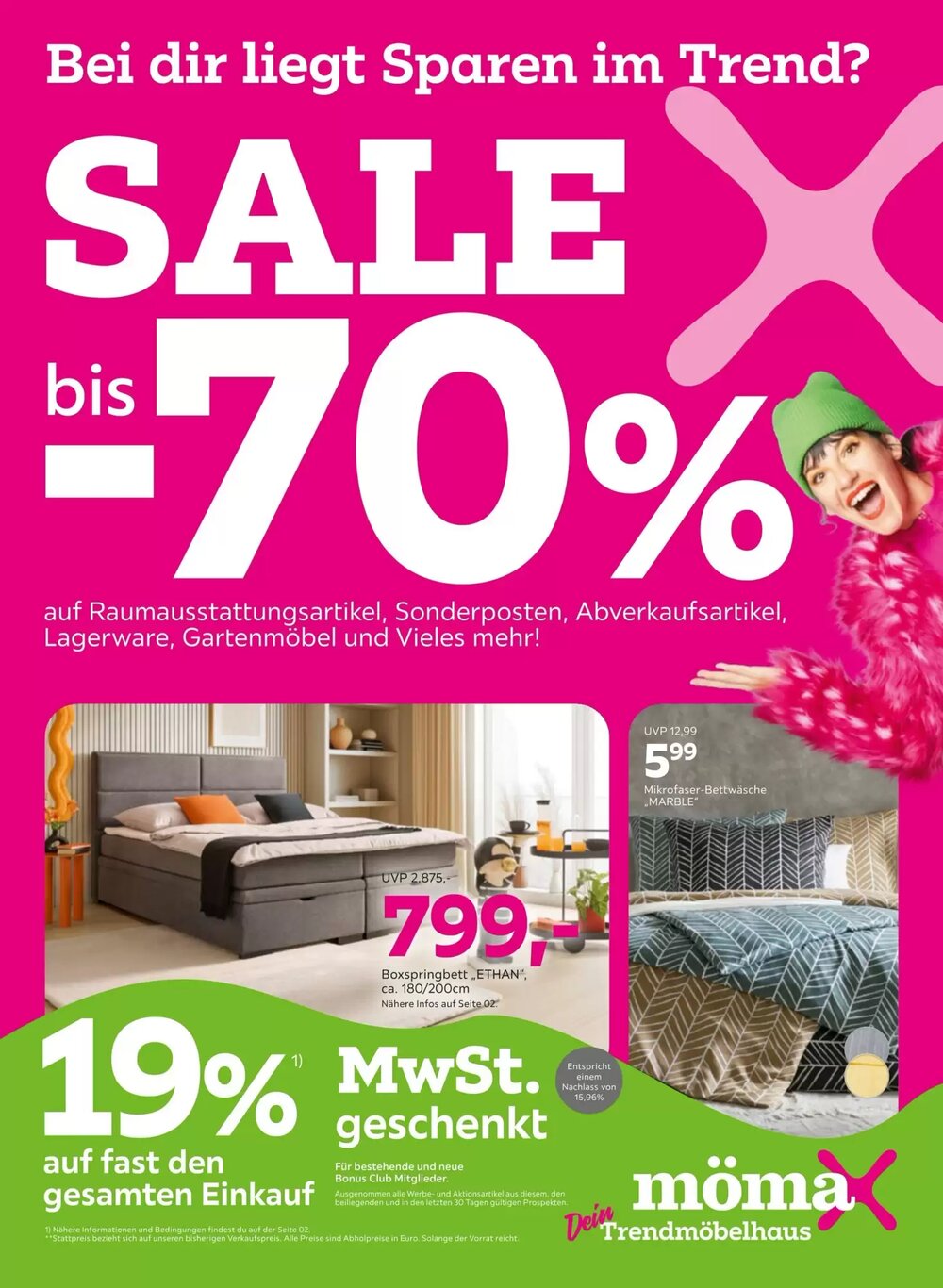 Mömax Prospekt (ab 27.12.2025) zum Blättern - Seite 1