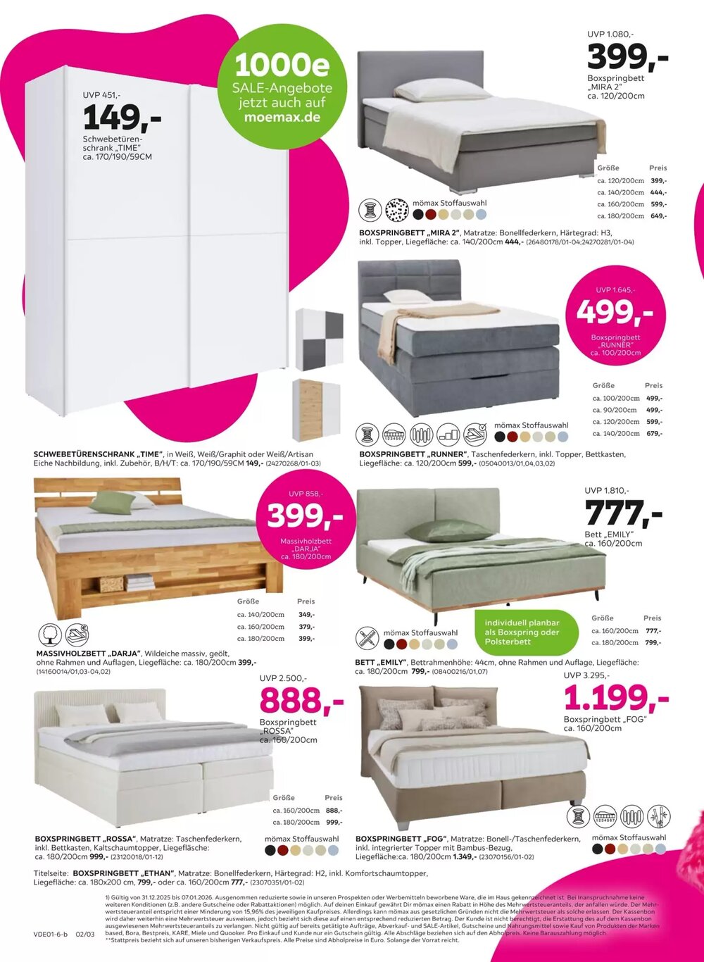 Mömax Prospekt (ab 27.12.2025) zum Blättern - Seite 2