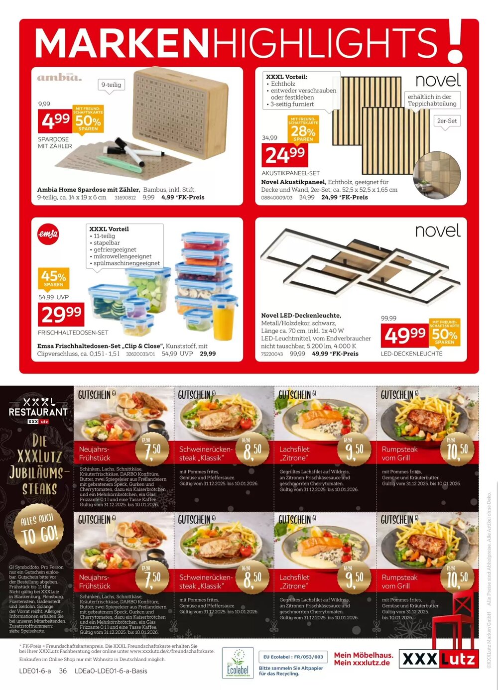 XXXLutz Prospekt (ab 27.12.2025) zum Blättern - Seite 52