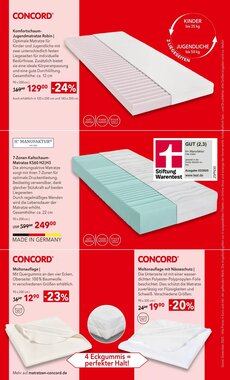 Matratzen Concord Prospekt (ab 27.12.2025) zum Blättern - Seite 2