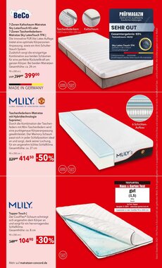 Matratzen Concord Prospekt (ab 27.12.2025) zum Blättern - Seite 4