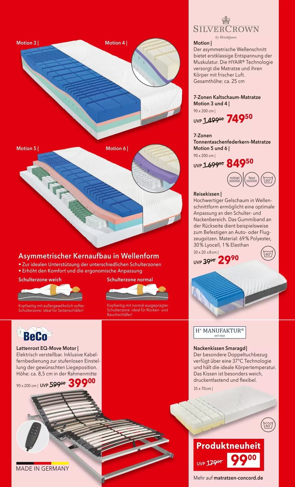 Matratzen Concord Prospekt (ab 27.12.2025) zum Blättern - Seite 5