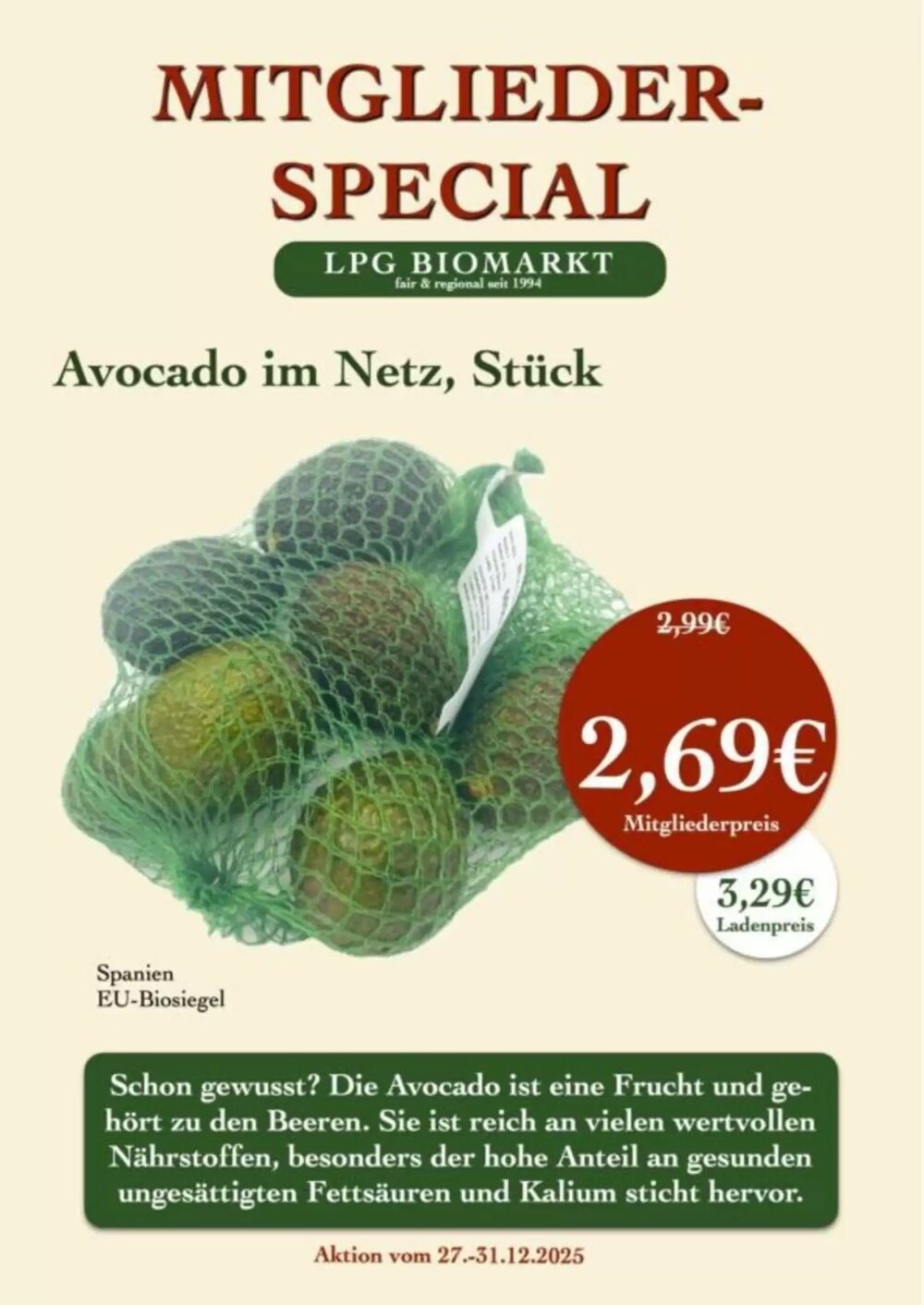 LPG Biomarkt Prospekt (ab 27.12.2025) zum Blättern - Seite 2