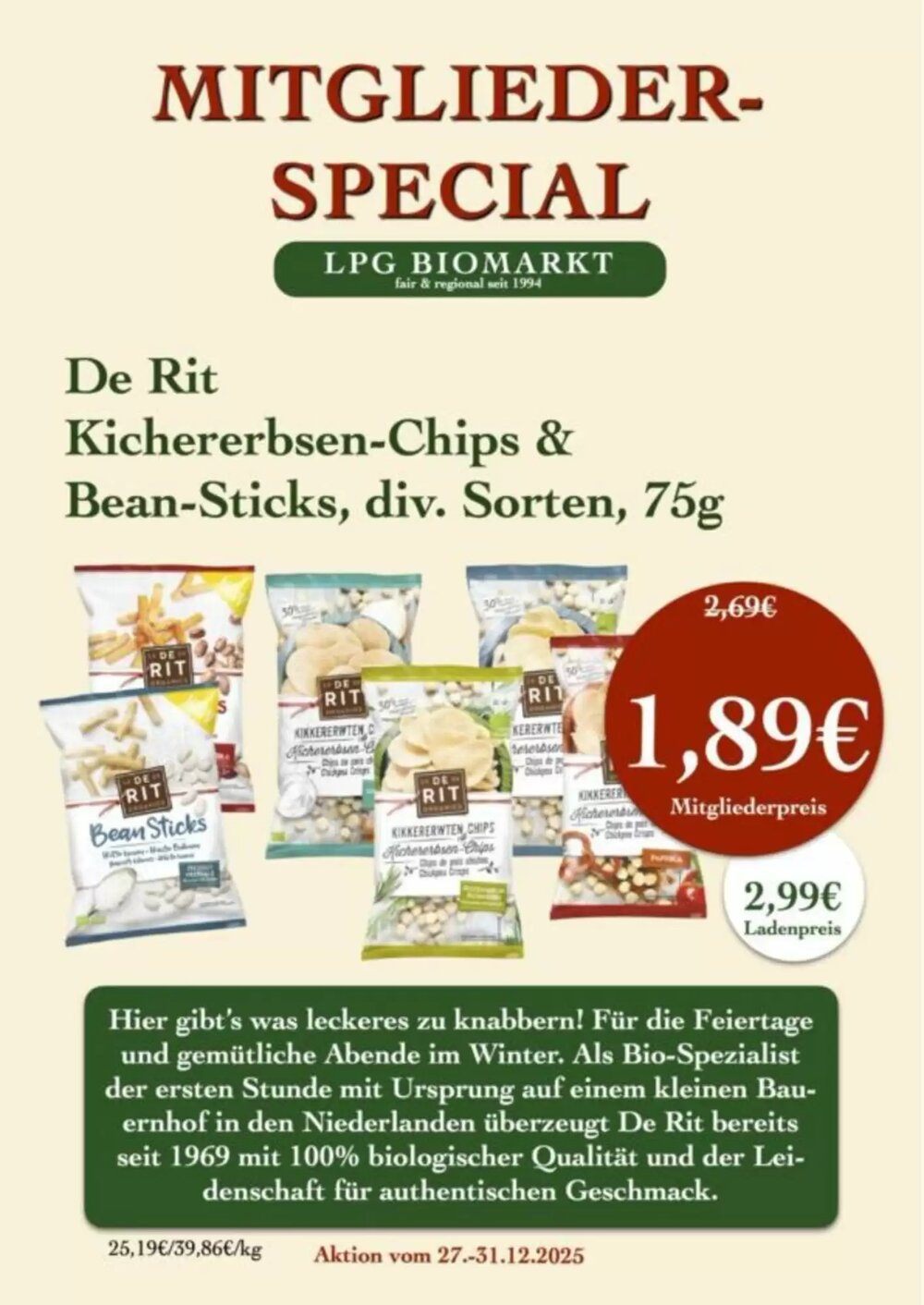 LPG Biomarkt Prospekt (ab 27.12.2025) zum Blättern - Seite 6