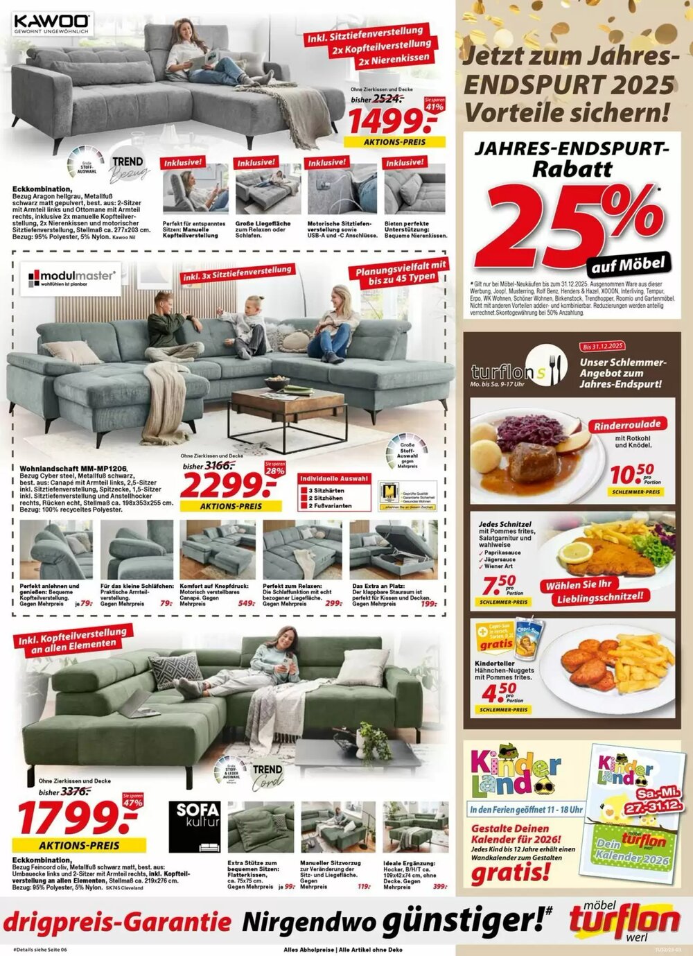 Möbel Turflon Prospekt (ab 27.12.2025) zum Blättern - Seite 3