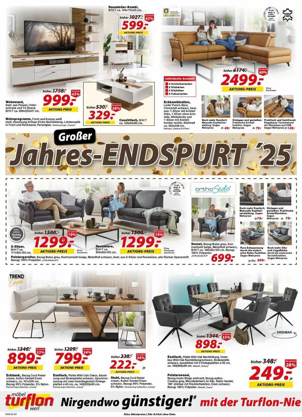 Möbel Turflon Prospekt (ab 27.12.2025) zum Blättern - Seite 4