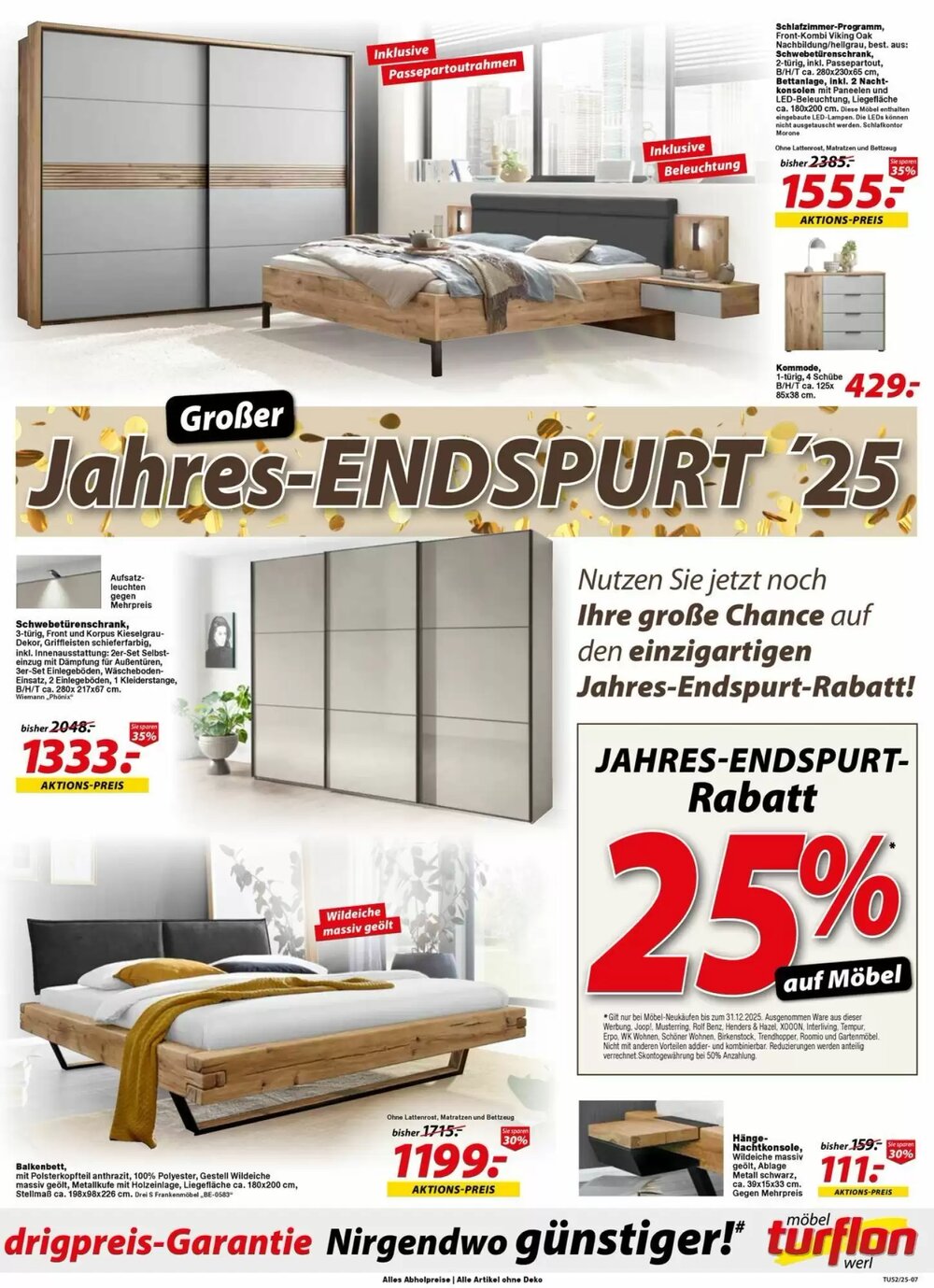 Möbel Turflon Prospekt (ab 27.12.2025) zum Blättern - Seite 7