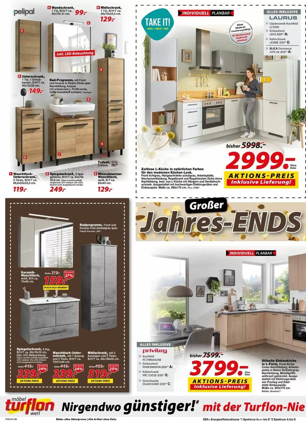 Möbel Turflon Prospekt (ab 27.12.2025) zum Blättern - Seite 8