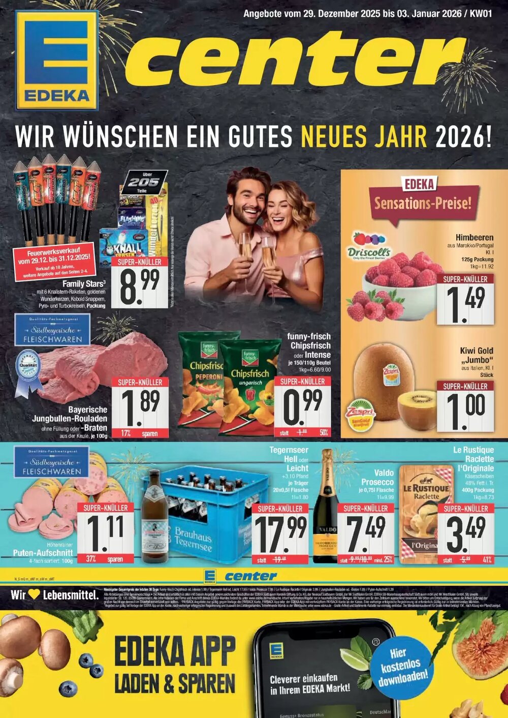 E-Center Prospekt (ab 28.12.2025) zum Blättern - Seite 1