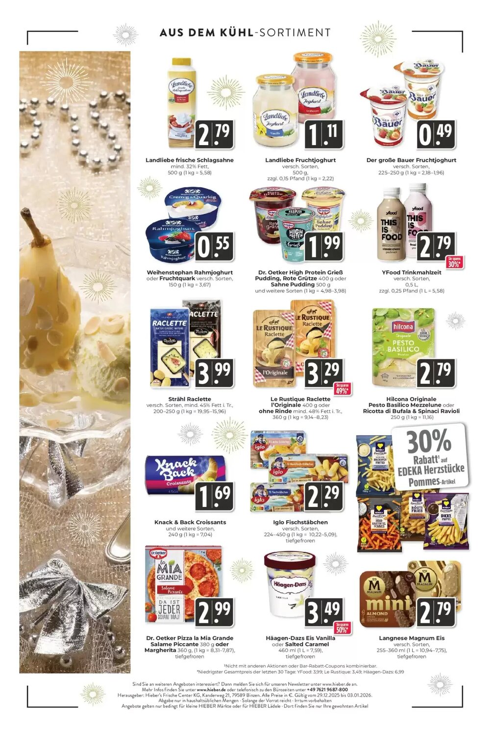 Hieber's Frische Center Prospekt (ab 28.12.2025) zum Blättern - Seite 12