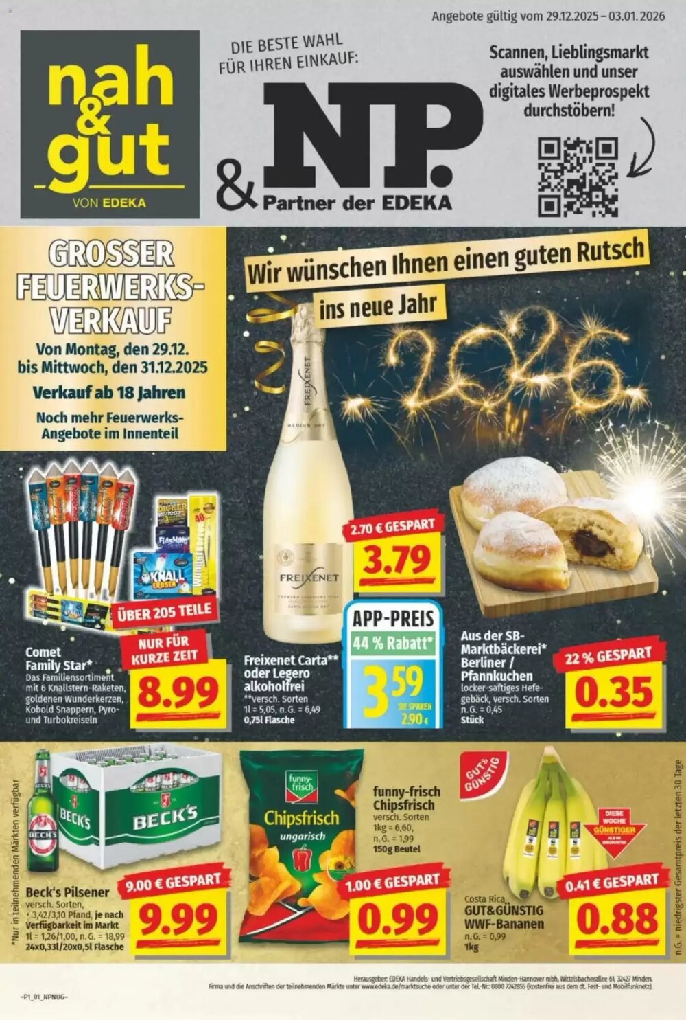 NP Discount Prospekt (ab 28.12.2025) zum Blättern - Seite 1
